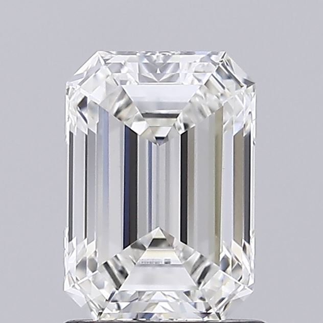 1.36ct Emerald lab grown diamond