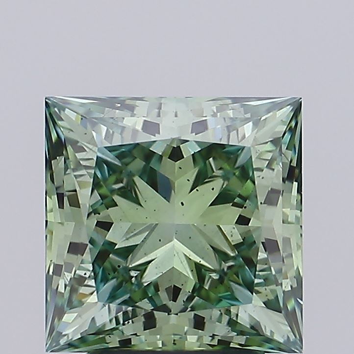 2.72ct Princess lab grown diamond