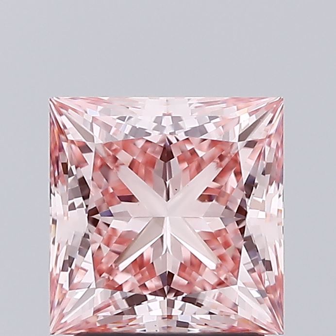 2.09ct Princess lab grown diamond