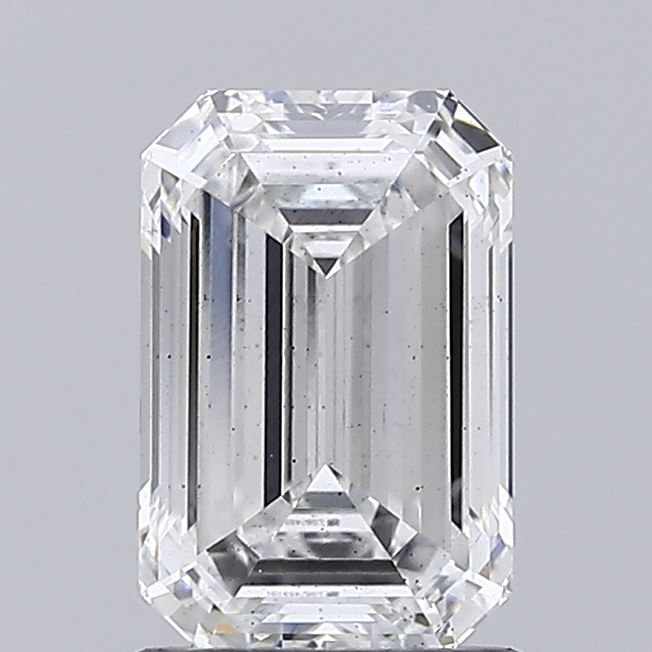 1.51ct Emerald lab grown diamond