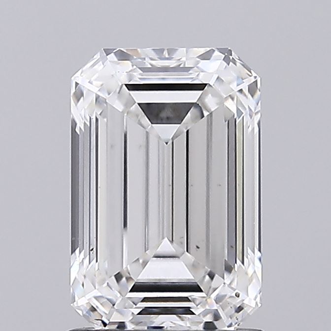 1.51ct Emerald lab grown diamond
