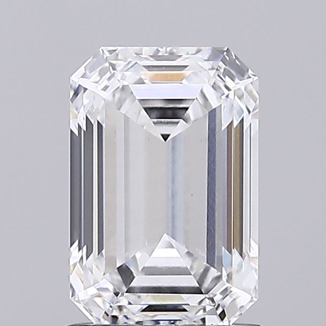 1.51ct Emerald lab grown diamond