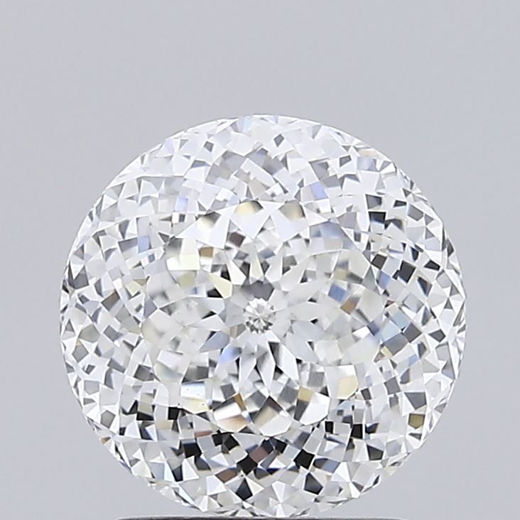 2.62ct Round Mixed Cut Diamond