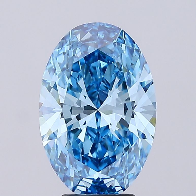 4.71ct Oval lab grown diamond