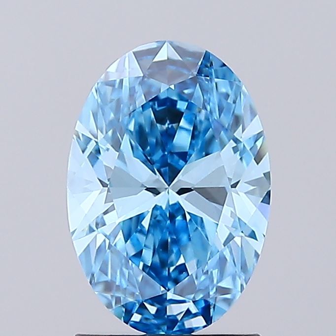 1.63ct Oval lab grown diamond