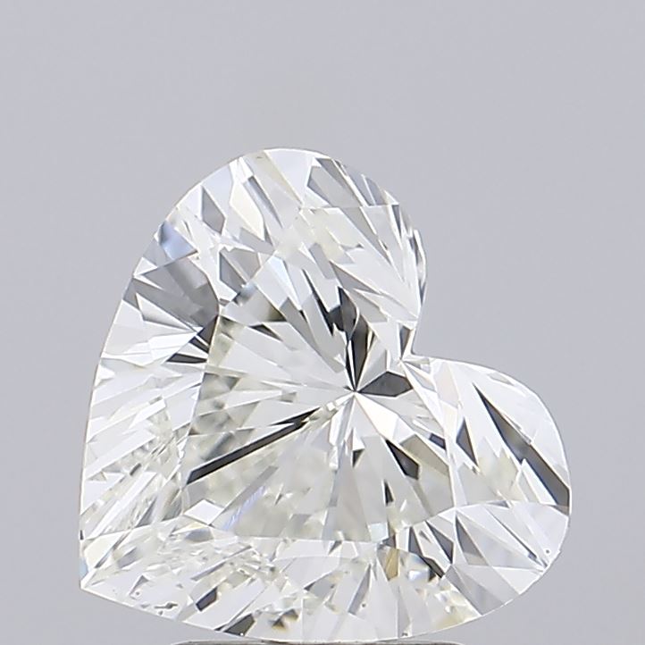 3.07ct Heart lab grown diamond