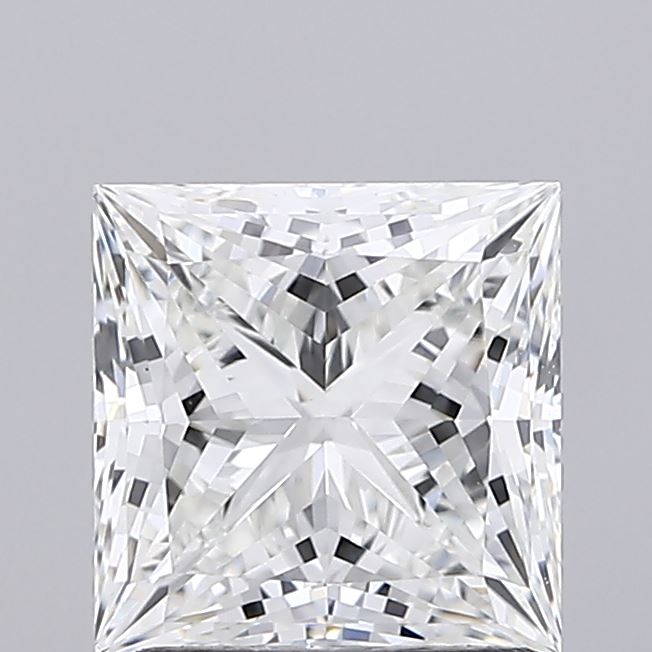 1.54ct Princess lab grown diamond
