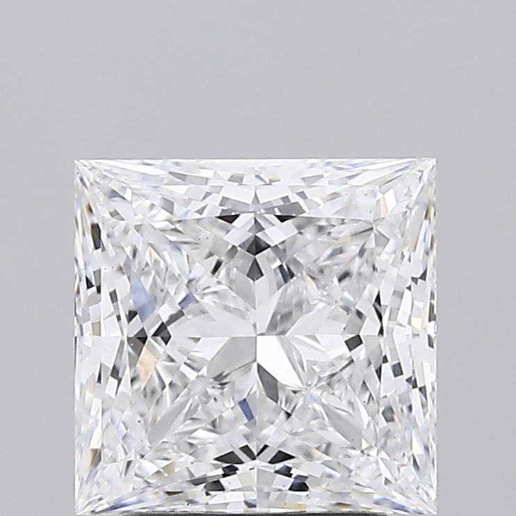 2.69ct Princess lab grown diamond