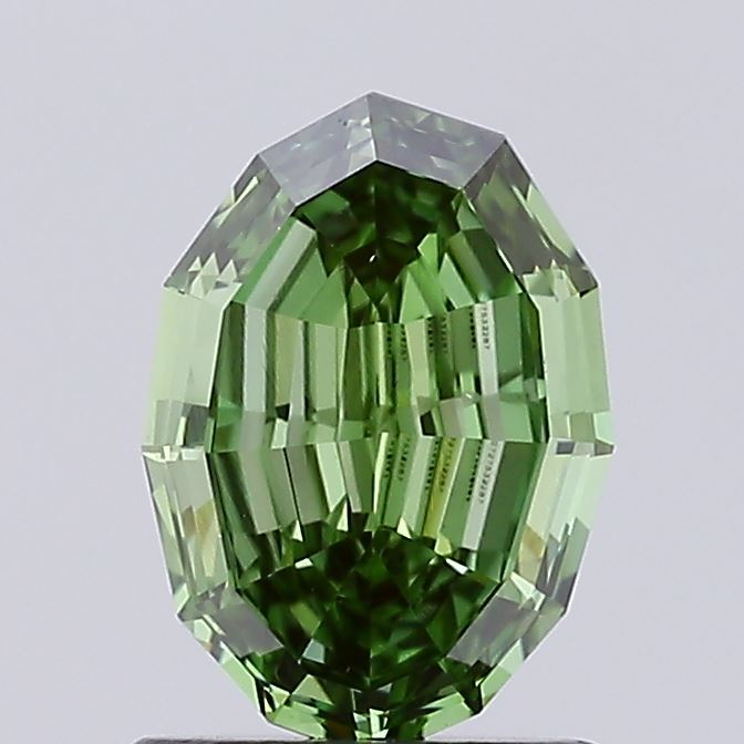 0.91ct Oval Step Cut Diamond