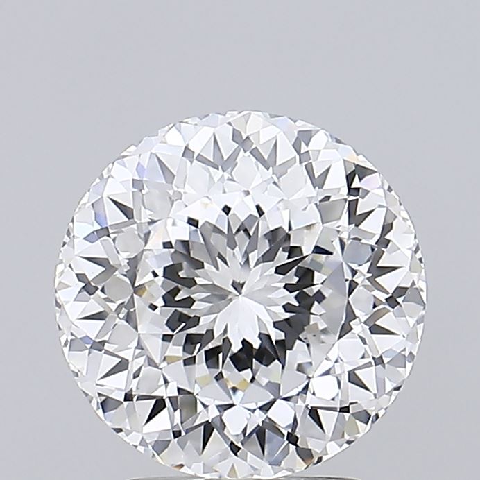 3.16ct Round Mixed Cut Diamond