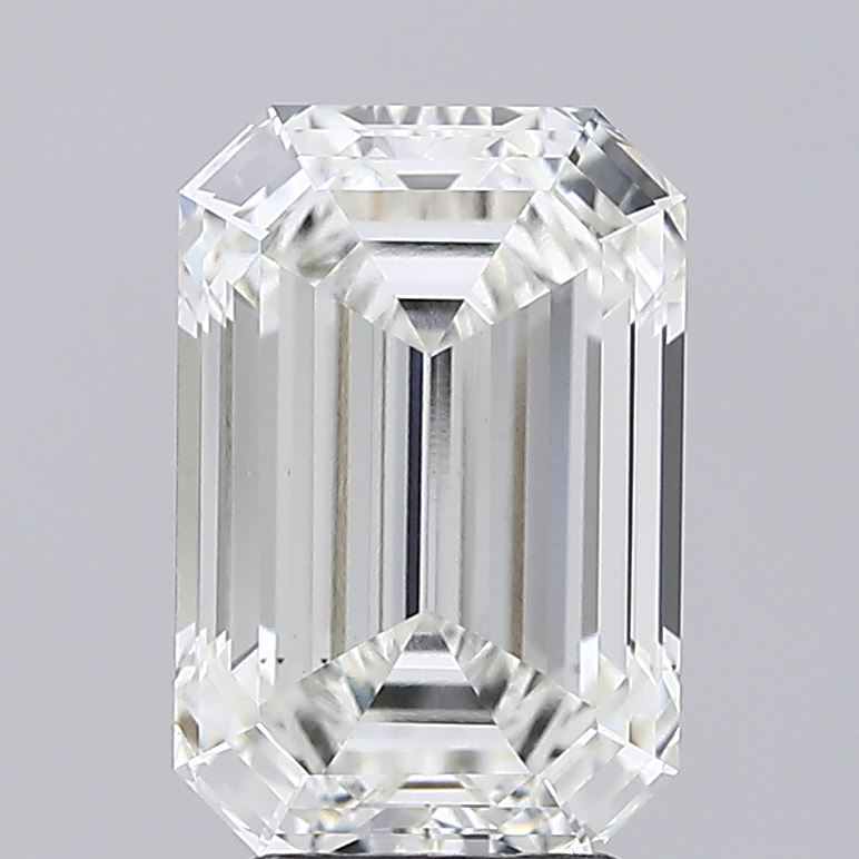 4.76ct Emerald lab grown diamond