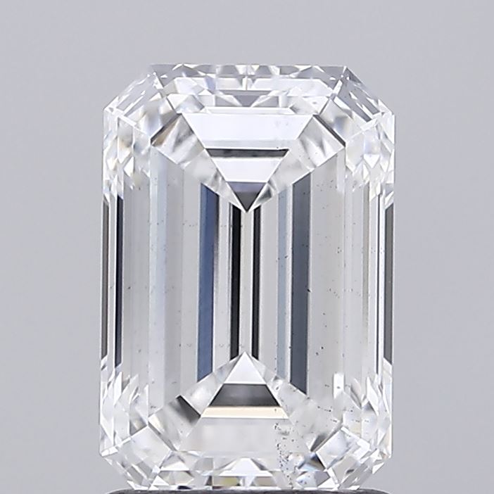 1.56ct Emerald lab grown diamond