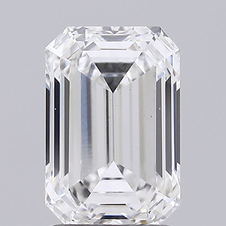 2.18ct Emerald lab grown diamond