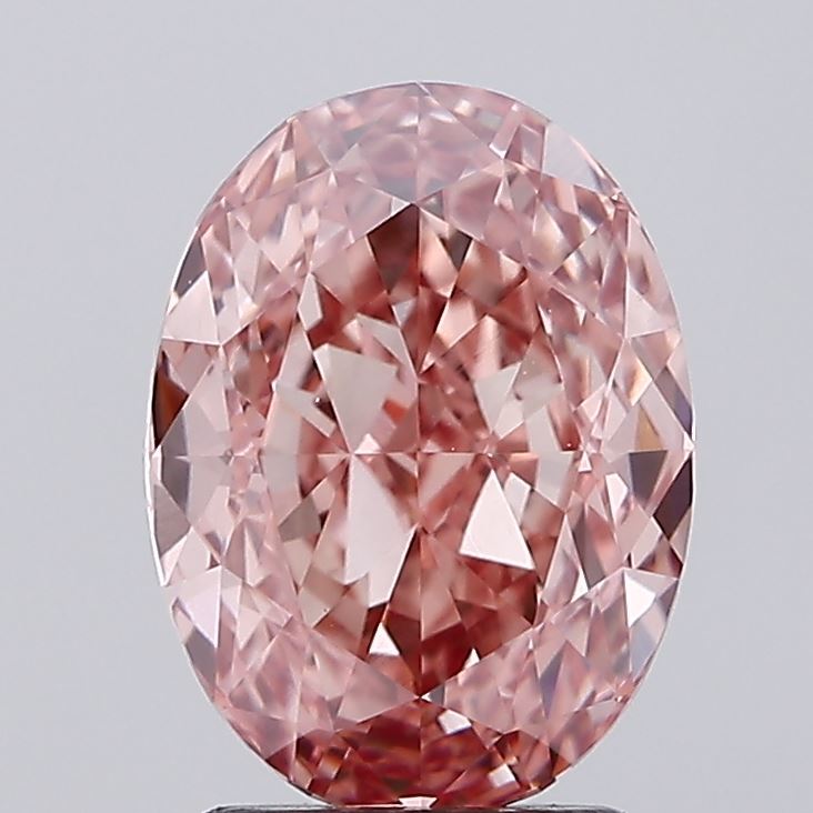 2.73ct Oval lab grown diamond