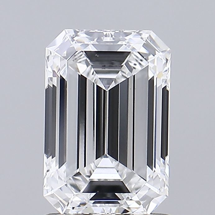 1.61ct Emerald lab grown diamond