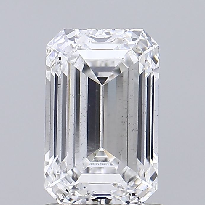 1.59ct Emerald lab grown diamond