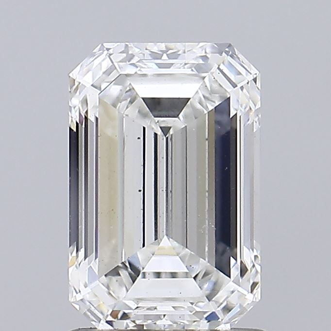 1.56ct Emerald lab grown diamond