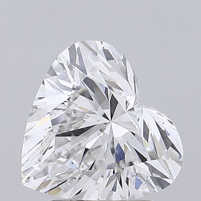 2.10ct Heart lab grown diamond