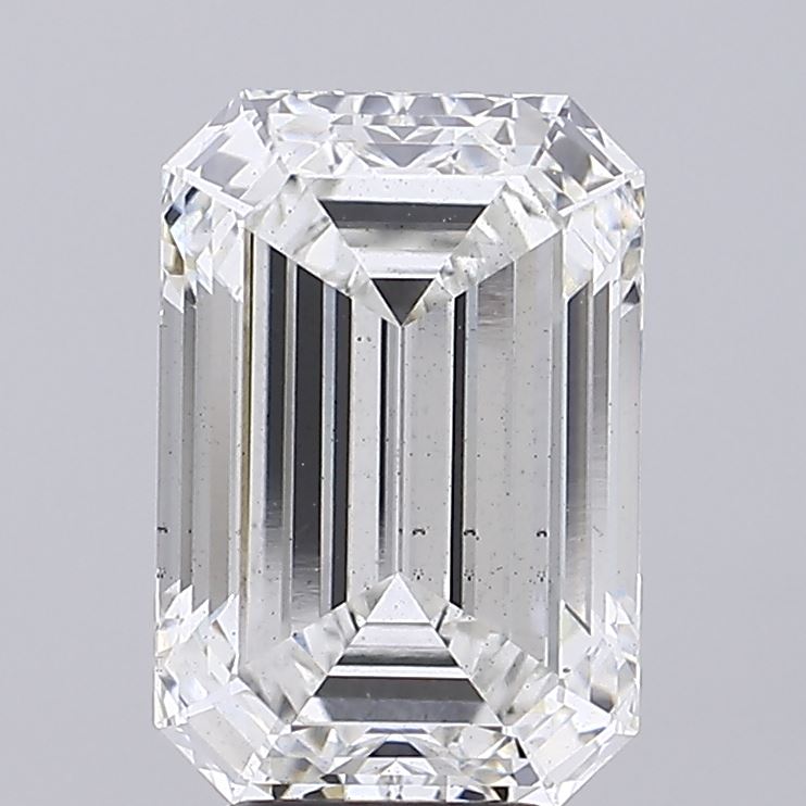 6.33ct Emerald lab grown diamond