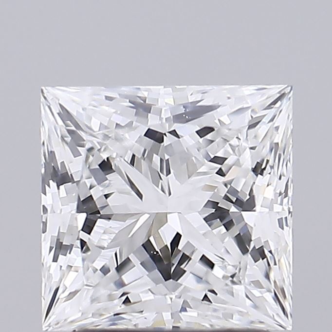1.70ct Princess lab grown diamond