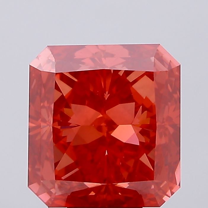 10.07ct Radiant Fancy Vivid Red VS1 IGI