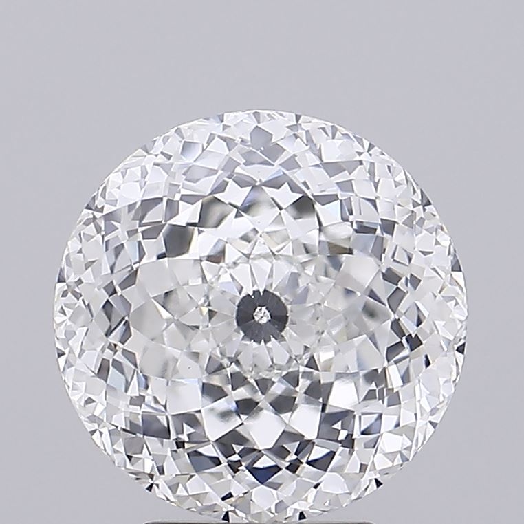 4.05ct Round Mixed Cut Diamond