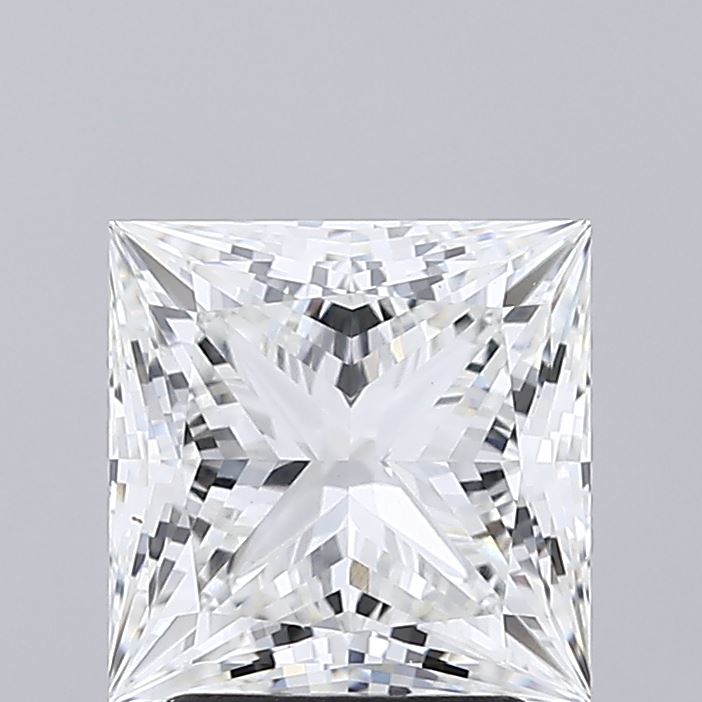 2.60ct Princess lab grown diamond
