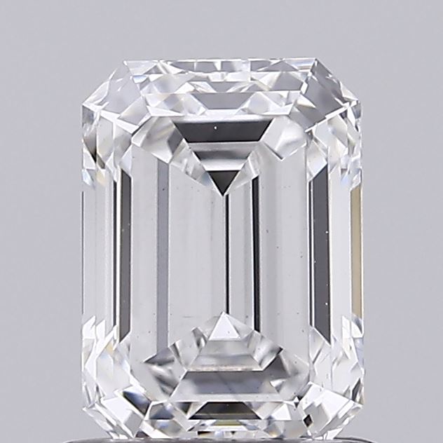 1.01ct Emerald lab grown diamond