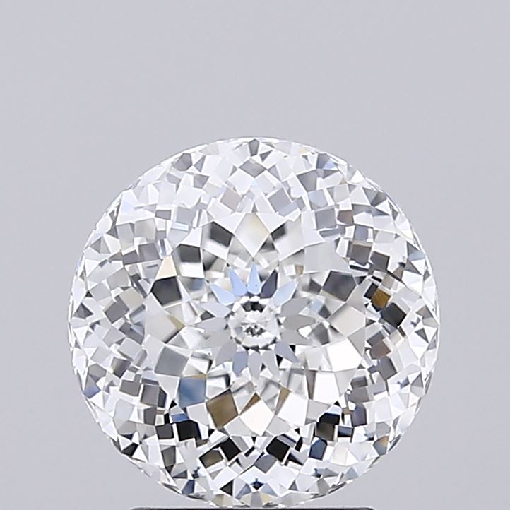 2.52ct Round Mixed Cut Diamond