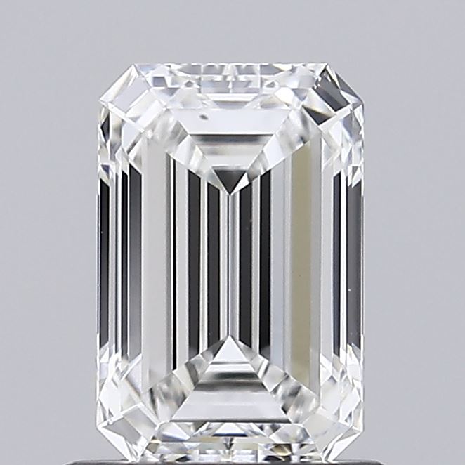 1.01ct Emerald lab grown diamond