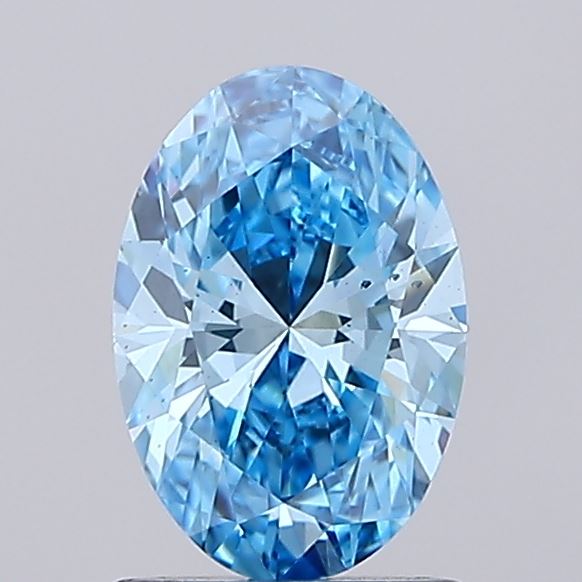 1.00ct Oval lab grown diamond