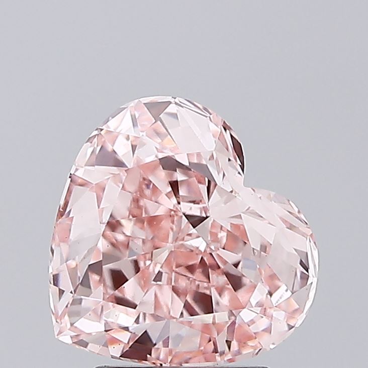 2.51ct Heart Modified Brilliant Diamond