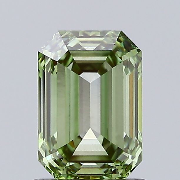 1.07ct Emerald lab grown diamond