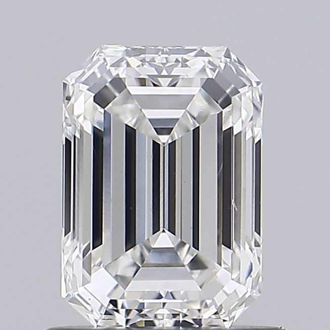 0.96ct Emerald lab grown diamond