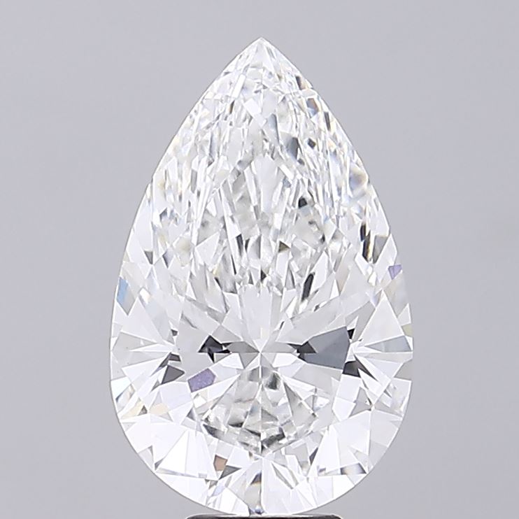 8.06ct Pear lab grown diamond
