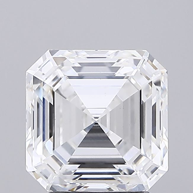 3.08ct Asscher lab grown diamond