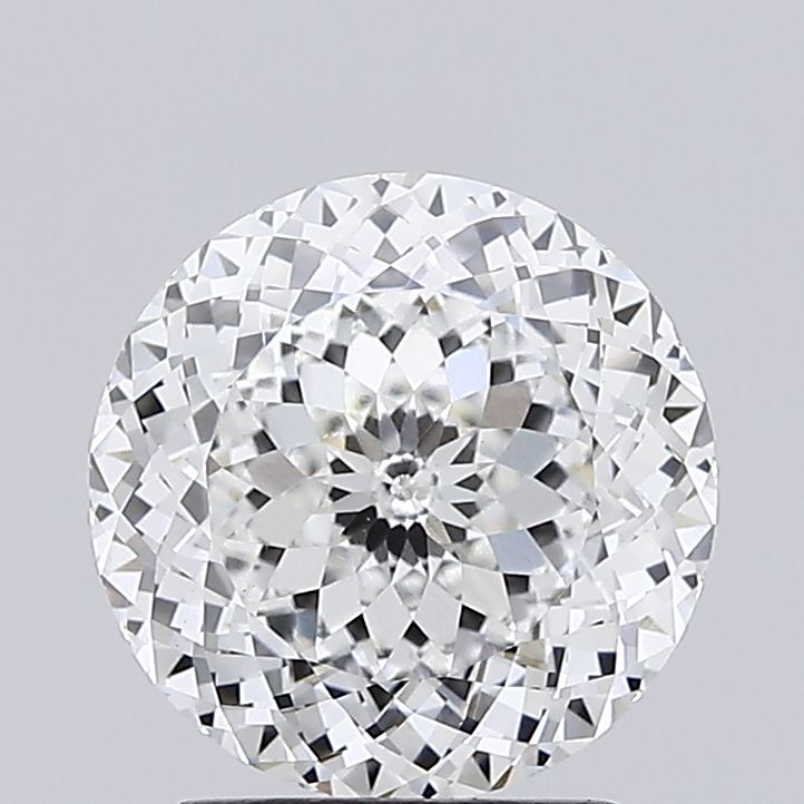 2.54ct Round Mixed Cut Diamond