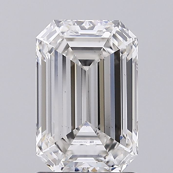 1.71ct Emerald lab grown diamond