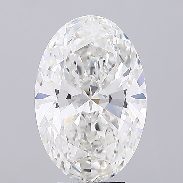 5.66ct Oval lab grown diamond