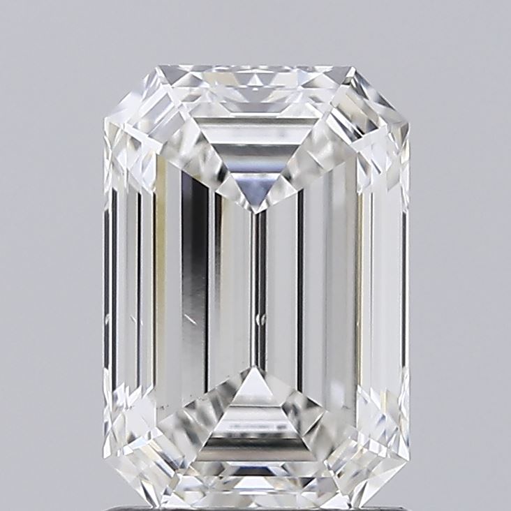 1.51ct Emerald lab grown diamond