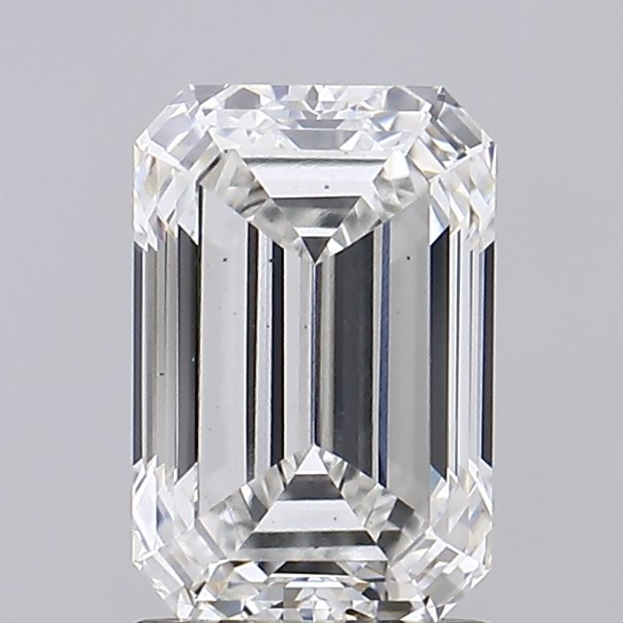 1.68ct Emerald lab grown diamond