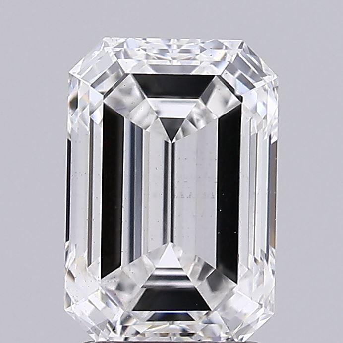2.07ct Emerald lab grown diamond