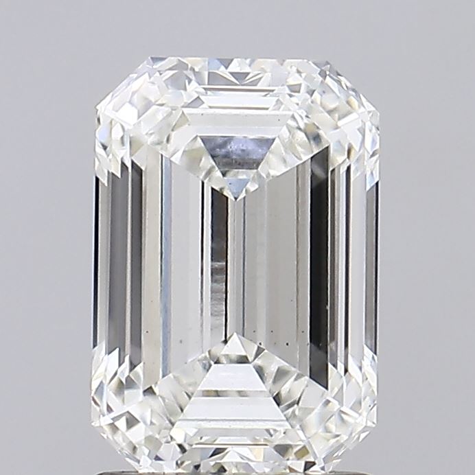 1.59ct Emerald lab grown diamond