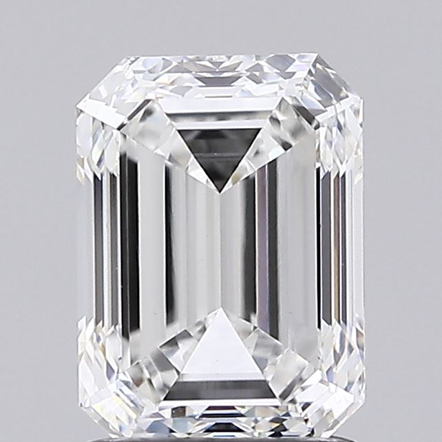 1.51ct Emerald lab grown diamond