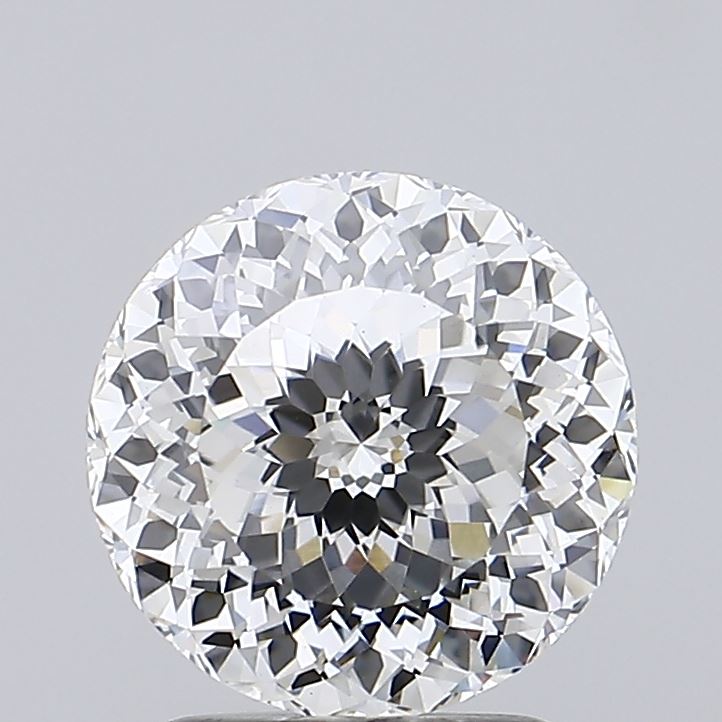 2.64ct Round Mixed Cut Diamond