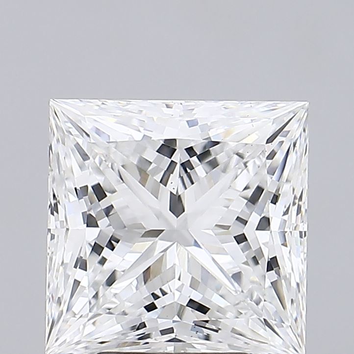 4.09ct Princess lab grown diamond
