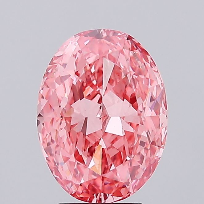 4.03ct Oval lab grown diamond