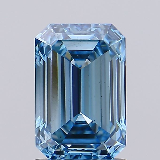 1.58ct Emerald lab grown diamond
