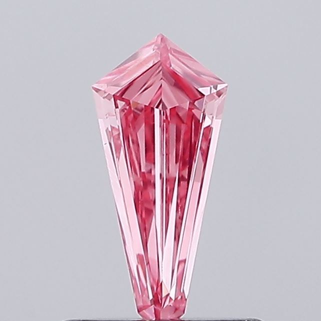 0.3ct Kite Fancy Intense Pink VS1