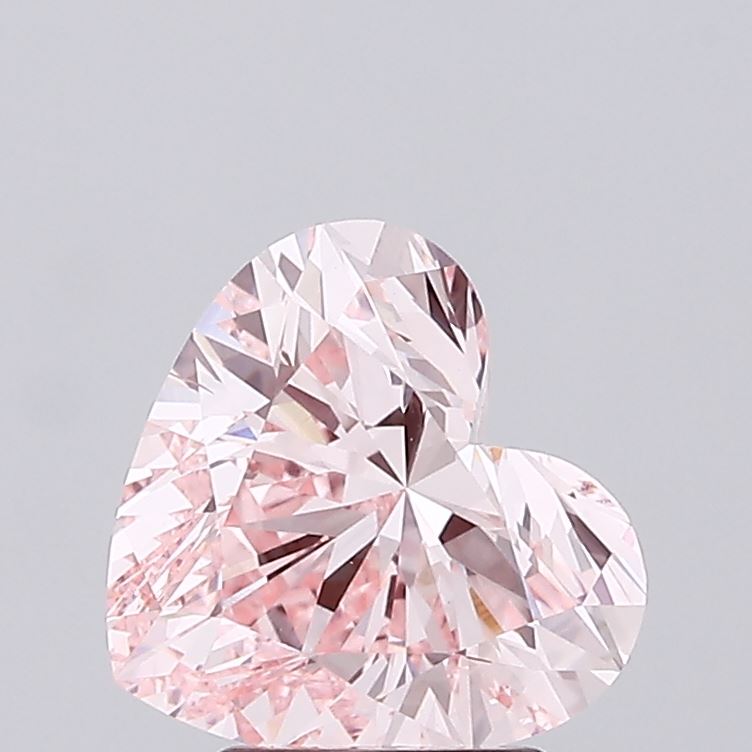 3.09ct Heart lab grown diamond